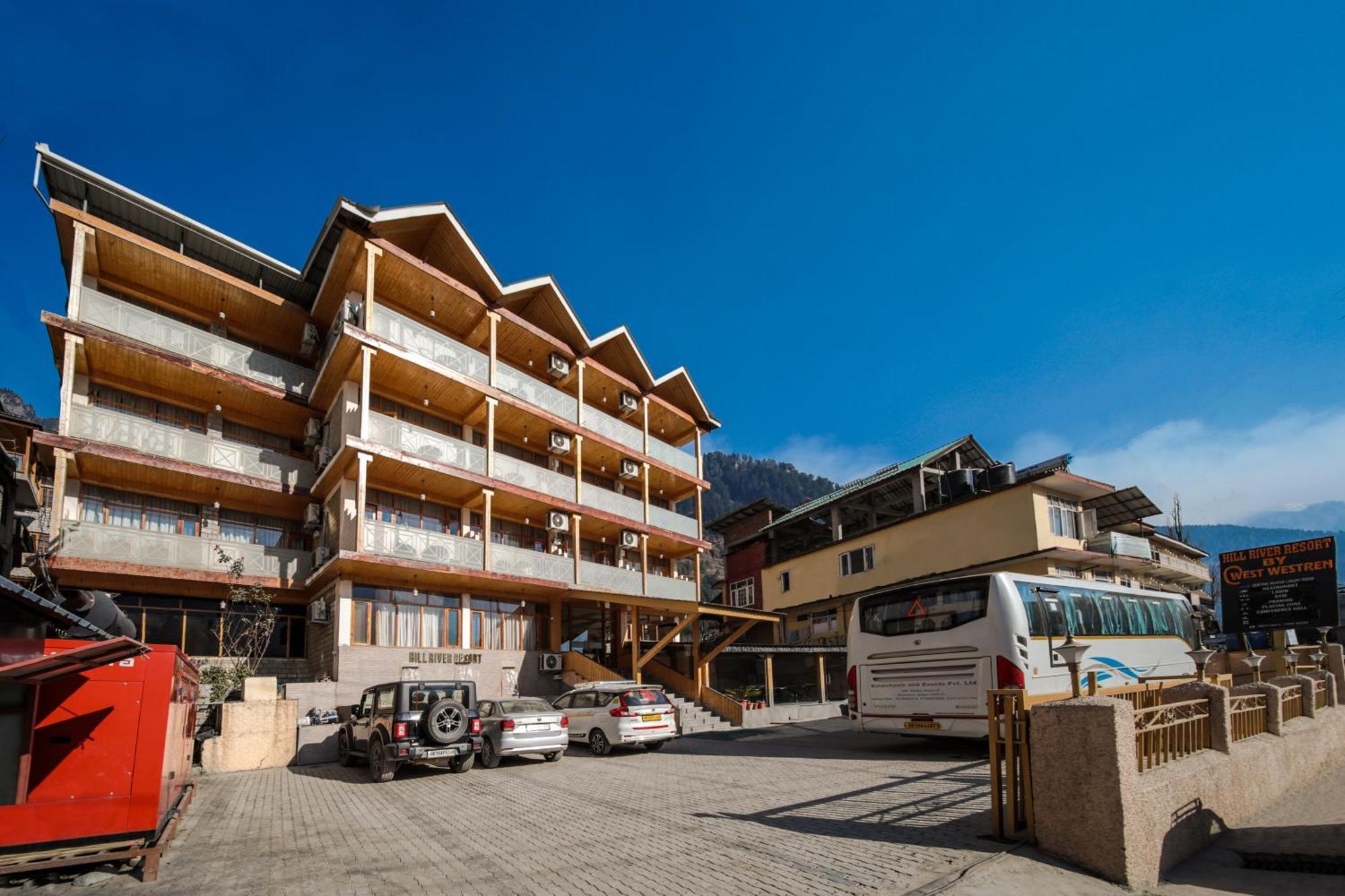 Hill River Resort - Central Heated & Air Cooled - Near Mall Road , Best Property Of Manali 2024- 2025 Buitenkant foto